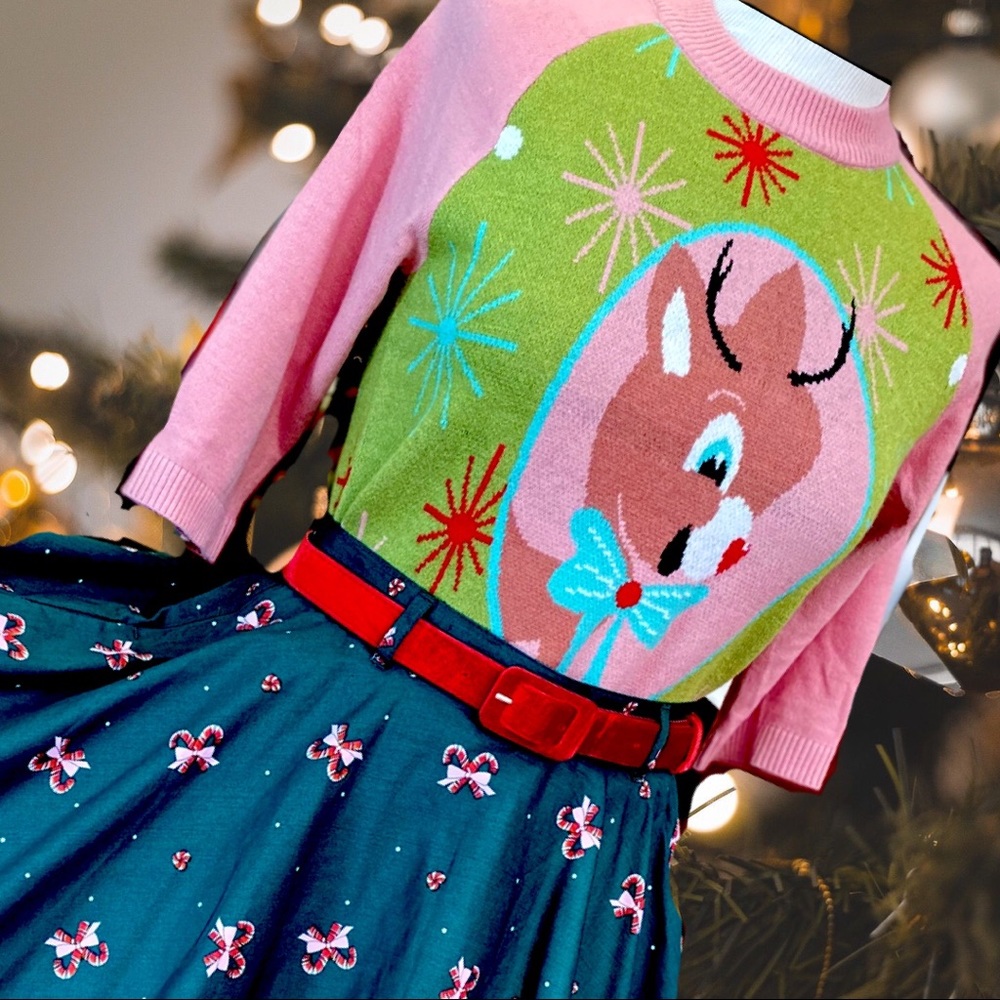 CHRISTMAS SPECIAL DEER SWEATER **READ BELOW** - Picture 4 of 12